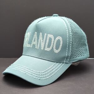 Robin Ruth Woman's Orlando FL Green Mesh, Snapback Hat.